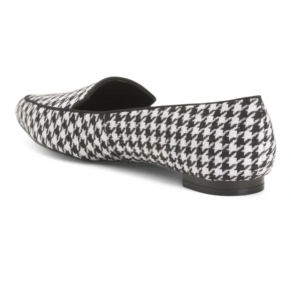 Nine West Abay Houndstooth Pointed Toe Flats - Picture 2 of 14